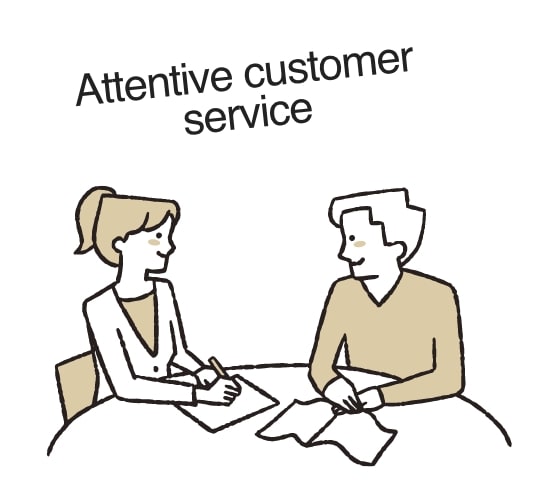 attentive customer service